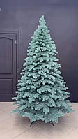 Штучна ялинка лита блакитна Роял 1.8 м від виробника преміум класична новорічна без вставок пвх