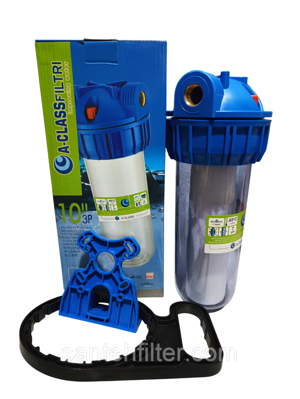 Магістральний корпус — фільтр (колба) 1/2 (для холодної води)