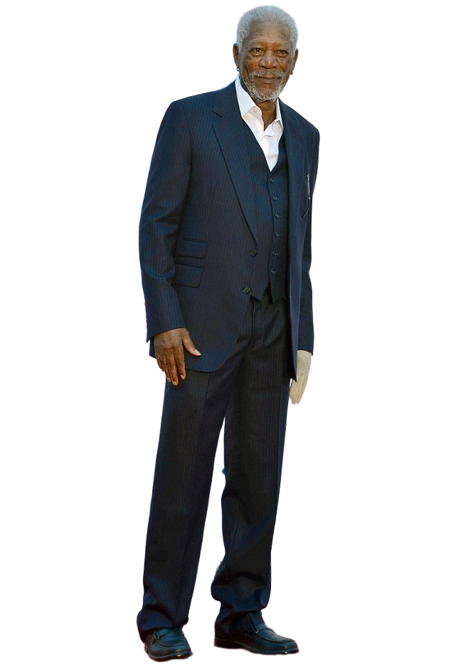 Ростова фігура Морган Фрімен (Morgan Freeman) 180 см картон