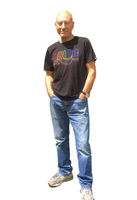 Ростова фігура Патрік Стюарт (Patrick Stewart) 180 см картон