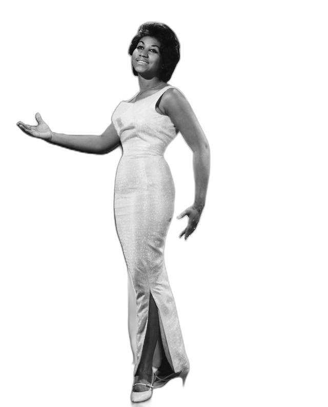 Ростова фігура Арета Франклін (Aretha Franklin) 180 см картон