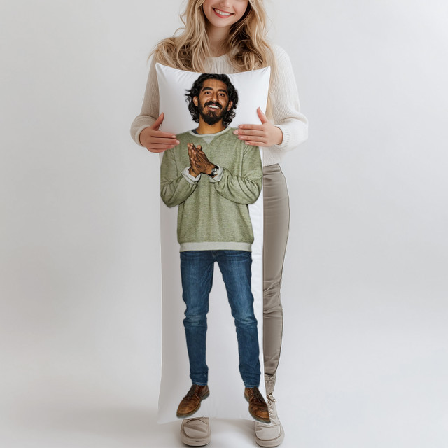 Дев Патель (Dev Patel) дакімакура, подушка ростова 120*40 см