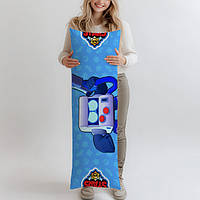 8-БІТ Браул Старз, дакімакура, подушка-обіймашка 120*40 см