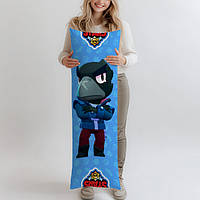 Ворон Браул Старз, дакімакура, подушка-обіймашка 120*40 см