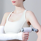 Перкусійний масажер + 9 насадок, від USB / Масажний пістолет / Ручний масажер для тіла, фото 8