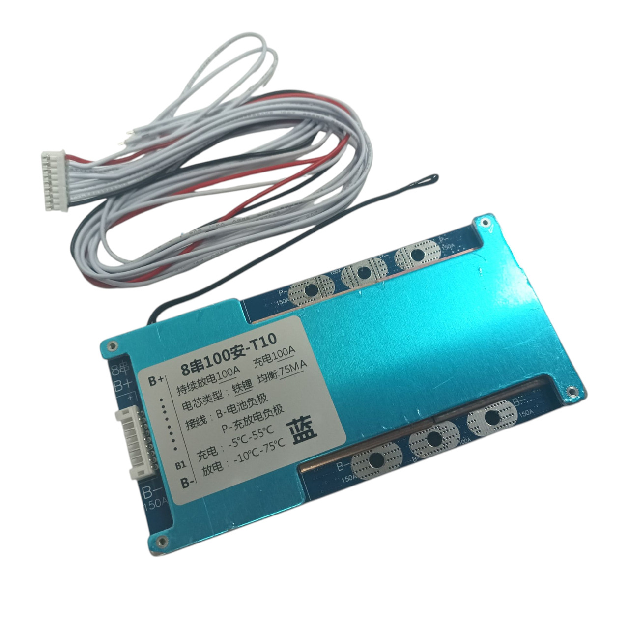 BMS 8S контролер Модуль захисту плата для LiFePO4 24V 100A, фото 1