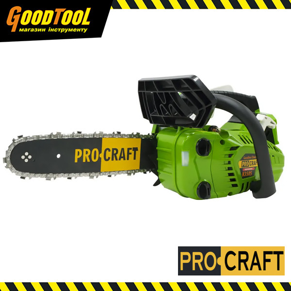 Бензопила ProCraft K350S (шина + ланцюг 30 см)