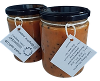 Без цукру Натуральний обліпиховий чай 540 г, обліпиха протерта з медом 1:1