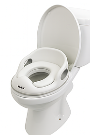 Дитяче сидіння для унітаза Bimbo Накладка на унітаз М'яка Знімна (Сірий)