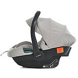 Дитяче автокрісло від 0 до 12 міс ( 40 см - 87 см ) El Camino ME 1186 i-KEEP Melange Cashmere Beige, автокрісло-переноска, фото 3