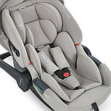 Дитяче автокрісло від 0 до 12 міс ( 40 см - 87 см ) El Camino ME 1186 i-KEEP Melange Cashmere Beige, автокрісло-переноска, фото 5