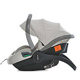 Дитяче автокрісло від 0 до 12 міс ( 40 см - 87 см ) El Camino ME 1186 i-KEEP Melange Cashmere Beige, автокрісло-переноска, фото 6