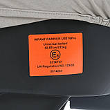 Дитяче автокрісло від 0 до 12 міс ( 40 см - 87 см ) El Camino ME 1186 i-KEEP Melange Cashmere Beige, автокрісло-переноска, фото 9