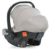 Дитяче автокрісло від 0 до 12 міс ( 40 см - 87 см ) El Camino ME 1186 i-KEEP Melange Cashmere Beige, автокрісло-переноска, фото 10