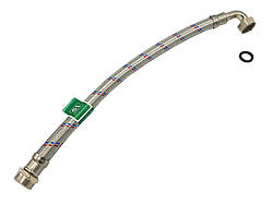 Антивібраційний шланг кутовий D. 25 мм 1" ВН × 0,6 м, toНасоси 0707.2023-005