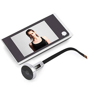 Відеоглазок дверний цифровий для квартири з екраном 3.5″ для вхідних дверей з камерою