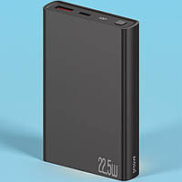 Портативна батарея Proove Hyper Flux Plus 10000 mAh чорна швидка зарядка 22.5 W Type-C USB PD QC