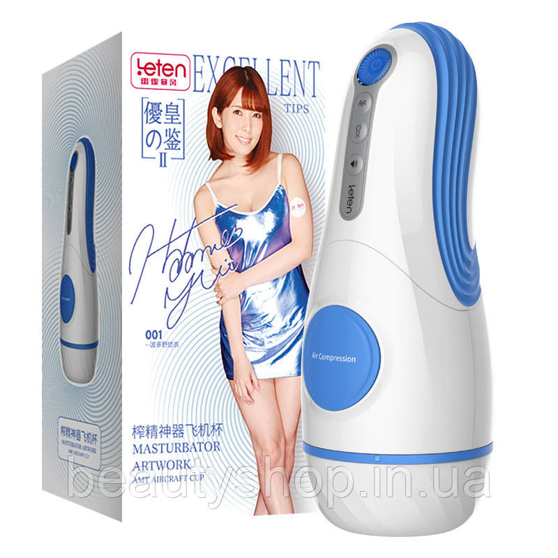 Leten Porto автоматичний мастурбатор з перистальтичним затиском і всмоктуванням, інтелектуальний звук