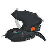 Дитяче автокрісло від 0 до 12 міс ( 40 см - 87 см ) El Camino ME 1186 i-KEEP Melange Jet Black автокрісло-переноска, фото 2