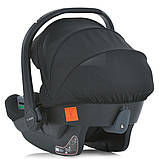 Дитяче автокрісло від 0 до 12 міс ( 40 см - 87 см ) El Camino ME 1186 i-KEEP Melange Jet Black автокрісло-переноска, фото 6