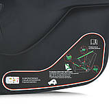 Дитяче автокрісло від 0 до 12 міс ( 40 см - 87 см ) El Camino ME 1186 i-KEEP Melange Jet Black автокрісло-переноска, фото 8