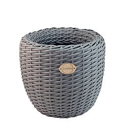 Кашпо з ротангу 10л сірий DCL10-1 Деколайн