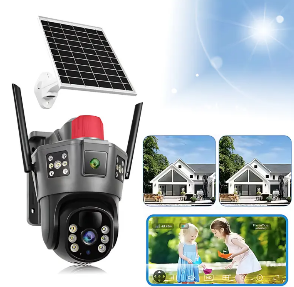 IP камера із сонячною панеллю TP-18 4G