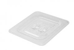 Кришка прозора для гастроємкості полікарбонат GN 1/6 Кришки плоскі посуду для лінії роздавлення З ручкою