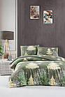 Зимовий комплект постільної білизни євро розмір з фланелі ТМ Cotton Collection 0019