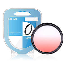 Червоний градієнтний фільтр Alitek Graduated Red, 58 мм