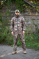 Військова форма мультикам утеплена, тактичний костюм мультикам на флісі