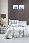 Зимовий комплект постільної білизни євро розмір з фланелі ТМ Cotton Collection 0021