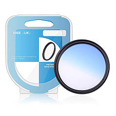 Синій градієнтний фільтр Alitek Graduated Blue, 58 мм