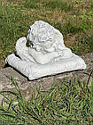 Фігура Ангел хлопчик на подушці, бетонний Ангел на цвинтар, скульптура Ангела хлопчика на могилу 23 см, фото 9