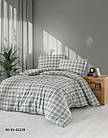Зимовий комплект постільної білизни євро розмір з фланелі ТМ Cotton Collection 0022