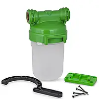 Корпус магістрального фильтра 5" для холодної води (з латунною різьбою L1/2)