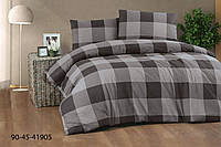 Зимовий комплект постільної білизни євро розмір з фланелі ТМ Cotton Collection 0029