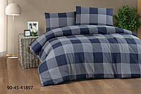 Зимовий комплект постільної білизни євро розмір з фланелі ТМ Cotton Collection 0030