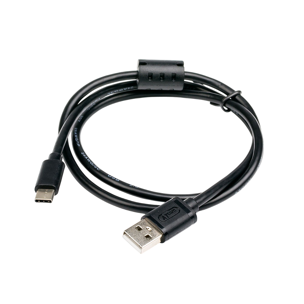 Кабель ATcom USB 2.0AM - Type-C 1.8m Black (6255)