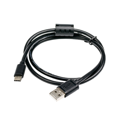Кабель ATcom USB 2.0AM - Type-C 1.8m Black (6255), фото 1