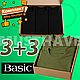 Футболка чорна х/б чорна чоловіча футболка базова олива хакі ЗСУ однотонна бавовняна футболка тактична формена - фото 1 - id-p2773145594