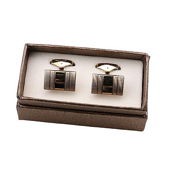 Чоловічі запонки у подарунковій коробочці Pierre Cavelli Z2134