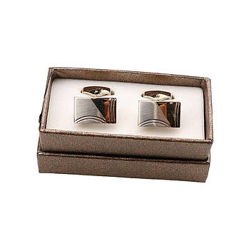 Запонки для чоловіків у золотому кольорі Pierre Cavelli Z2135