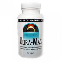 Микроэлемент Магний Source Naturals Ultra-Mag 120 Tabs, 8908329 - 665