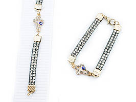 Гарні браслети з хрестиком на дитячу ручку