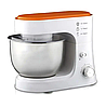 Стаціонарний міксер-тістоміс BITEK 3000 Вт 4 л — планетарний кухонний комбайн з вінчиком, гаком, змішувачем, для тіста та кремів, фото 2