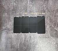 Захисне скло для iPhone 17 Pro Max / Антишпигун Gorilla / Full Glue 0.30 мм