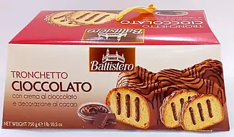 Battistero Tronchetto Cioccolato 750 г – італійський кекс із шоколадним кремом