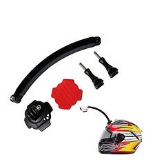 Винос з поворотним кріпленням на шолом для Gopro, SJCam, Xiaomi Alitek Helmet Arm 5 в 1