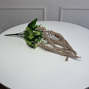 Букет штучний амарант 50 см коричневий 7 голів 5шт/уп